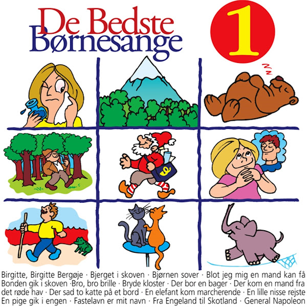 De bedste børnesange Vol. 1