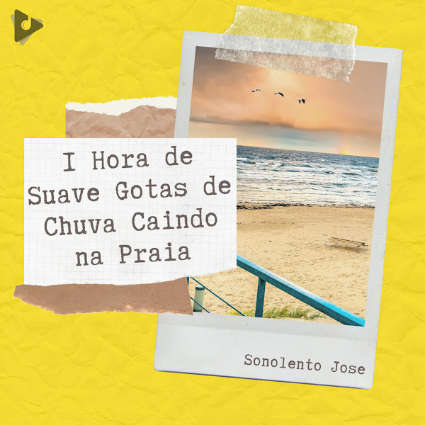 1 Hora de Suave Gotas de Chuva Caindo na Praia