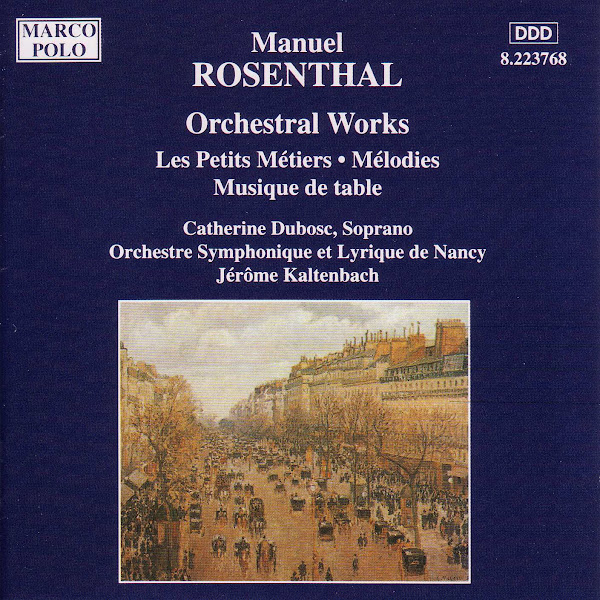 Rosenthal: Petits Metiers (Les) / Musique De Table